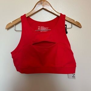 Red Sports Bra by Zella - Size L
